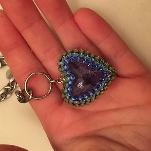 Tarina Tarantino “bubble heart” necklace